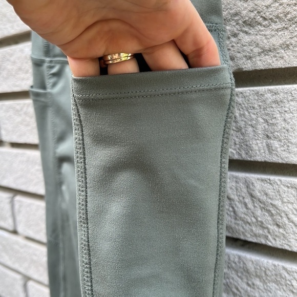 Danskin High Rise, Cropped, Workout Leggings - Sage Green - Size S - Picture 6 of 11